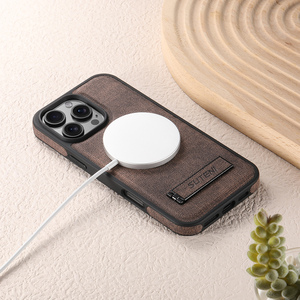 Étui pour téléphone portable avec fonction d'affichage du support pour iPhone 13 <span class=keywords><strong>Pro</strong></span> Max 16 <span class=keywords><strong>Pro</strong></span> Demin Coque arrière - Product Image 3