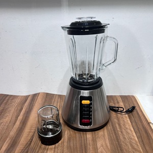 Licuadora eléctrica 2 en 1 de 1.6L de acero inoxidable con molinillo para uso en la cocina - Product Image 2
