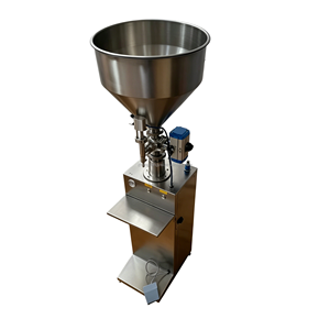 Machine de remplissage semi-automatique pour shampoing, crème, miel, lotion, cosmétiques, pâte, détergent, liquide - Product Image 3