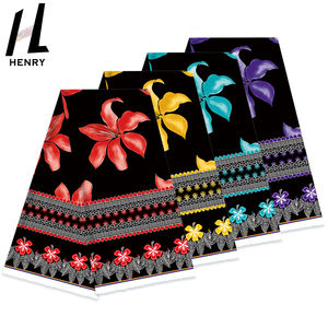 Factory Directly Sales Custom New Design Big Floral Plant-Printed <strong>Fabric</strong> for Guam Marshallese Skirt - Product Image 5