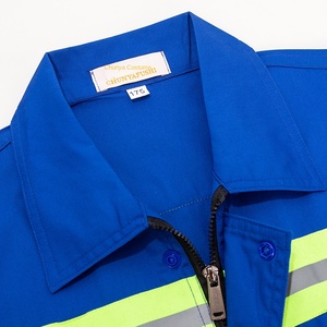 <span class=keywords><strong>Serie</strong></span> Sanitaria da Giardino, Completo da Lavoro Primaverile e Autunnale a Maniche Lunghe, Traspirante in Poliestere con Strisce Riflettenti per Stazioni di Servizio - Product Image 2