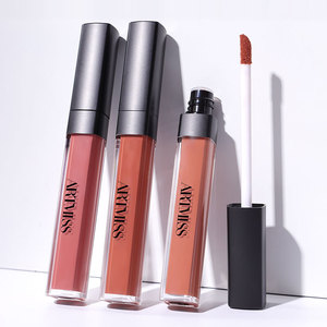 Custom Logo 59 Shades Matte Liquid Lipstick Private Label Waterproof Long Wear Nude Vegan Lip Gloss Wholesale Cosmetics Vendor
