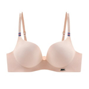 Sujetador sin aros minimalista francés de verano para mujer con copas gruesas, cierre de gancho y ojal, que soporta y moldea senos pequeños - Product Image 5