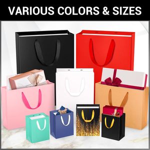 Wholesale Custom Luxury Recyclable <b>White</b> Paper <b>Gift</b> <b>Bags</b> Personalized Handbags with Cotton Rope Handles Your Own Logo - Product Image 5
