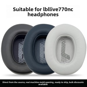 แผ่นรองหูฟังหนังโปรตีนทดแทนสำหรับหูฟัง <span class=keywords><strong>JBL</strong></span> Live770Nc มีหลายสีให้เลือก นุ่ม สบาย ระบายอากาศได้ดี - Product Image 2