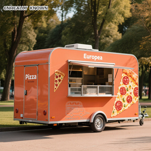 OEM Mobile Truck <b>Beer</b> Stainless Coffee Cart Aluminium Oxide FoodCustom Food Trailer For Sale - Product Image 3