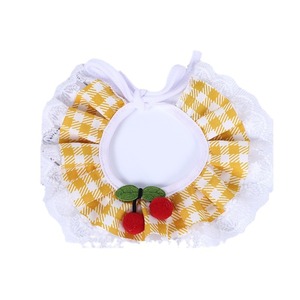 Guazhou pastorale piccola bavaglino in pizzo fresco eco-friendly con motivo a quadri stile moda per tutte le stagioni - Product Image 5