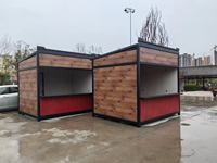 Entrepôt mobile de luxe préfabriqué extensible à faible coût, en panneaux sandwich en bois, pour hôpital, villa, appartement, hôtel - Rapide