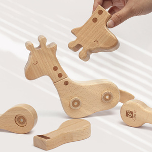 Nuovo Prodotto: Puzzle Magnetico 3D in Legno a Forma di <span class=keywords><strong>Orangutan</strong></span> per lo Sviluppo dell'Intelligenza e l'Educazione Precoce dei Bambini - Product Image 3
