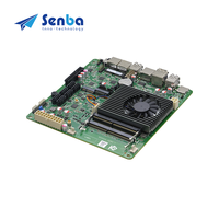 N5095 Dual Lan I226V 2.5G Ddr4 SATA3.0 M.2 PCIE3.0 X4 UART ATX daya rendah Terbaik Mini Itx Motherboard Nas