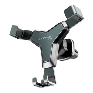 <span class=keywords><strong>Soporte</strong></span> Universal para Teléfono <span class=keywords><strong>Móvil</strong></span> Konfulon Serie 2026 Modelo CM24, el Más Vendido, para Rejilla de Ventilación de <span class=keywords><strong>Coche</strong></span>, con Diseño Flexible y Portátil con Gravedad - Product Image 2