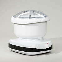 Robot pâtissier électrique de cuisine pour pizza et pain, fonction de fermentation, machine à pétrir la pâte 6,5 QT avec crochet pétrisseur et fouets métalliques
