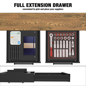 Jh-mech văn phòng ẩn truy cập ngăn kéo kim loại trượt tổ chức thiết kế đáng kể bền dễ dàng cài đặt dưới ngăn kéo bàn - Product Image 6