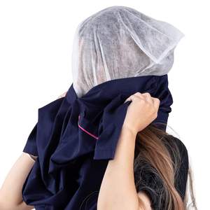 หน้ากากป้องกันใบหน้าแบบใช้แล้วทิ้งจากโรงงานขายส่งราคาถูก สำหรับ<span class=keywords><strong>แต่งหน้า</strong></span>และปกป้องเสื้อผ้า - Product Image 1