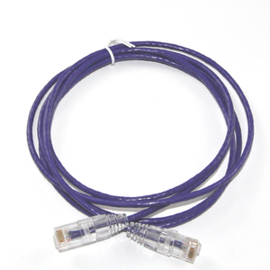 <span class=keywords><strong>Cable</strong></span> de Conexión Ethernet Cat6 Ultra Delgado de Alta Calidad, RJ45 UTP 28AWG, 4 Pares, con Funda Transparente de Cobre Desnudo - Product Image 3