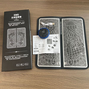 Masajeador eléctrico de pies EMS, masajeador automático de pies y piernas con control remoto, instrumento vibratorio - Product Image 4