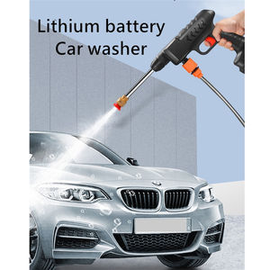 Pistola pulverizadora de agua de <span class=keywords><strong>3</strong></span> modos vapor Hormy hogar portátil recargable 20V lavado de coches pistola de lavado de coches lavadora a presión - Product Image 2