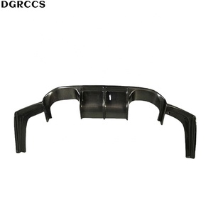 For M3 M4 F80 F82 2014-2018 V Style Carbon Fiber Rear Lip Rear Diffuser Bumper Lip - Product Image 2