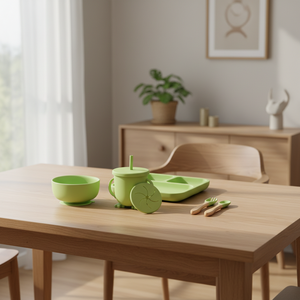 Juego <span class=keywords><strong>de</strong></span> Platos <span class=keywords><strong>de</strong></span> Silicona para Bebé con Logotipo Personalizado, 100% <span class=keywords><strong>de</strong></span> Grado Alimenticio, con Succión, Impermeables y Seguros para Niños Pequeños - Product Image 5