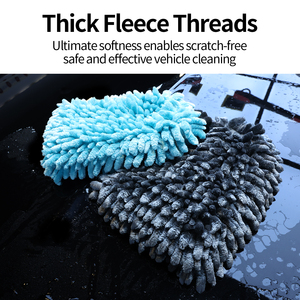 Échantillons Gratuits – Gants de Lavage Auto en Microfibre Chenille Personnalisables avec Logo et Couleur, Grande Taille, Crée une <span class=keywords><strong>Mousse</strong></span> Abondante, Nettoyage Facile - Product Image 5