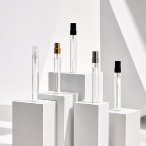 Perfume Tester <b>Bottle</b> 10ml Clear Glass Fine <b>Mist</b> <b>Spray</b> Empty Refillable Atomizer Vial for Sample Travel Wholesale - Product Image 3