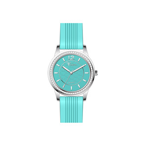 Montre à bracelet en silicone avec mouvement Seiko, élégance moderne, charme, boîtier en alliage tendance, cadran en verre, affichage analogique, pierre - Product Image 5