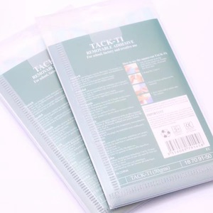 96 pièces/kit de pâte adhésive pour supports d'ongles en gel, pâte amovible pour la pratique du nail art, pâte de fixation en plastique pour capsules d'ongles - Product Image 6