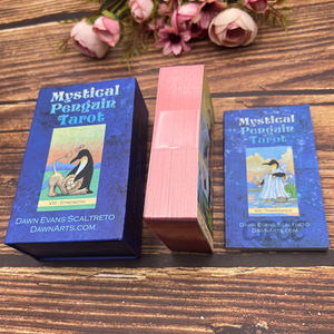 出厂价定制盒装肯定卡牌金箔塔罗牌和神谕牌带图案高品质艺术纸 - Product Image 3