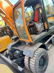รถขุดล้อยางมือสอง HYUNDAI R210W-95 รถขุดขนาดกลางสำหรับงานวิศวกรรมเทศบาล สภาพดีเยี่ยม - Product Image 3