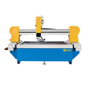Vendeur d'usine chinois Shuttle Palais Cala Blue Waterjet Mosaic Cutter 5 axes de haute qualité 380V 45KW Pompe à jet d'eau en gros - Product Image 1
