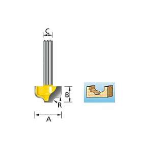MAKITA-Fresa esférica de corte-EAN 0088381166010 BROCAS OTRAS BROCAS - Product Image 1