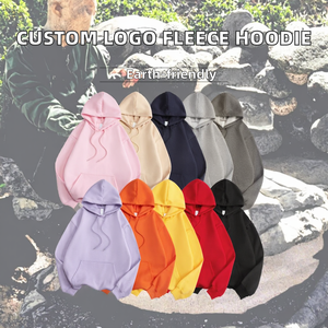 Sudadera de Hombre con Logotipo Personalizado, 220G, Forro de Punto, Bordado 3D, Poliéster/Algodón, Otoño, Venta Caliente, Alta Calidad, Corte Regular, Hombros Caídos - Product Image 2