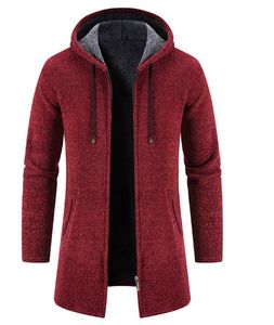 <span class=keywords><strong>Cardigan</strong></span> da Uomo Lavorato a Maglia <span class=keywords><strong>con</strong></span> <span class=keywords><strong>Cappuccio</strong></span>, Maglione Largo Oversize, Giacca e Top - Product Image 6