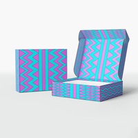 Nouveau design logo boîte d'avion impression couleur produits de soins de la peau boîte ondulée emballage boîte en carton kraft