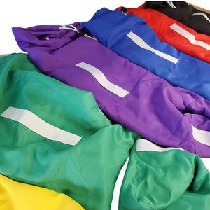 Tas cucian bawah persegi poliester tugas berat Linen kotor dengan saku besar dan pegangan untuk koleksi garmen kotor - Product Image 4