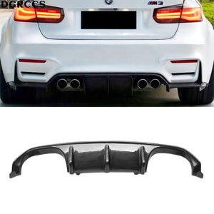 Difusor Trasero de Fibra de Carbono Estilo M3 M4 F80 F82 2014-2018, Labio de Parachoques Trasero - Product Image 1