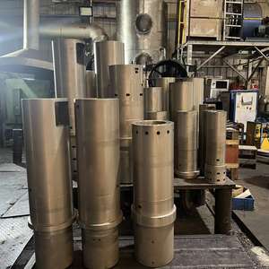 เครื่องหล่อขึ้นรูปโลหะโลหะเครื่องหล่อเย็นไหลเวียนไหลเวียนไหลเวียนภายในทำจากอลูมิเนียม H13 - Product Image 1