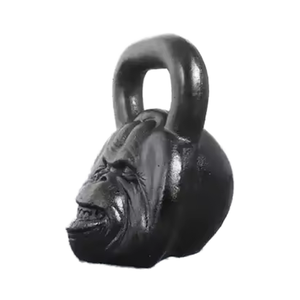Pesa Rusa de Hierro Fundido con Diseño de Cara de Mono, Personalizable con Logotipo, Resistente, para Gimnasio, Entrenamiento de Fuerza y Competencia - Product Image 5