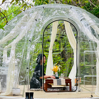 Dôme transparent en polycarbonate PC pour observation panoramique des étoiles avec salle de bain intégrée