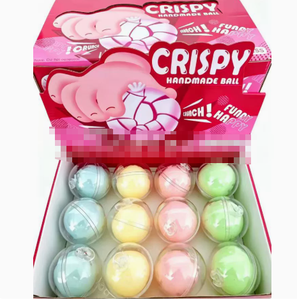 Ensemble de jouets anti-stress en forme de boule croustillante faits à la main, 12 balles colorées pour soulager le stress, pour enfants de 2 à 4 ans, en plastique, unisexe - Product Image 1