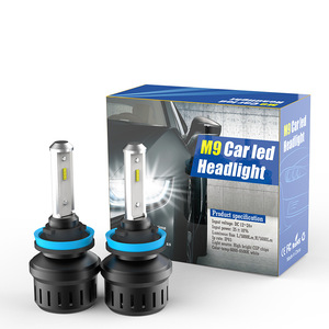 <strong>50W</strong> Super Bright M9 H1 H4 H7 H11 <strong>LED</strong> Headlight Bulb New Condition 6500K Color Temperature for Car Front Lights <strong>Replacement</strong> - Product Image 4