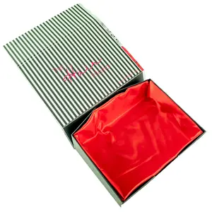 Custom Luxe Hair Extension Box Pruik Verpakking Magnetische Opvouwbare Zijde Satijn Geschenkdozen