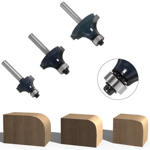 Lame de machine à découper en alliage haut de gamme à <span class=keywords><strong>coin</strong></span> arrondi 1/4, couteau à angle R, sans revêtement, sans HRC, ODM OEM, 2 flûtes - Product Image 5