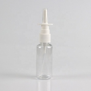 Wholesale HDPE White Medical Grade 15ml 20ml 30ml Transparent PET Plastic Nasal <b>Spray</b> Bottles Packaging for Nasal <b>Sprays</b> - Product Image 2