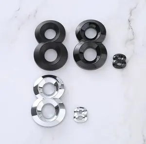 Letras 4D Personalizadas para Matrículas Metálicas, Placas de Identificación de Plástico, Letras Curvas para Matrículas - Product Image 1