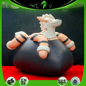 ของเล่นเป่าลมรูปทรงกลมแบบมัดได้ <span class=keywords><strong>Arcanine</strong></span> ของเล่นเป่าลมน่ารักแบบกำหนดเอง - Product Image 2