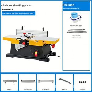 High Quality Portable <b>Bench</b> Planer for Home Use New Condition Woodworking <b>Tool</b> with 220v Spiral Cutter Head and Motor - Product Image 4