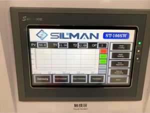 Macchina di Precisione per Incollaggio TAB COF Silman a 3 Telecamere con PLC 220V Certificata CE Garanzia di 1,5 Anni per <span class=keywords><strong>Riparazione</strong></span> Pannelli <span class=keywords><strong>LCD</strong></span> LED <span class=keywords><strong>TV</strong></span> - Product Image 4