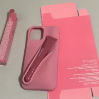 Coque de téléphone en silicone antichoc de haute qualité avec rouge à lèvres pour iPhone 17/16/15/14/13/12/11 Pro Max Air Lip Gloss