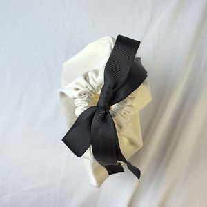 Wholesale Custom Logo Recyclable Screen Printed Jewelry Packaging Dust Cotton <b>Drawstring</b> <b>Pouch</b> Bag for Gift - Product Image 2